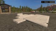 Бетонные плиты для Farming Simulator 2017 миниатюра 1