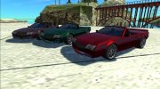FlatQut Splitter Cabrio для GTA San Andreas миниатюра 6