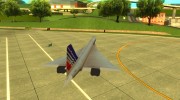 Concorde Air France для GTA San Andreas миниатюра 3