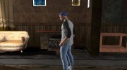 Skin GTA V Online HD парень в шапке для GTA San Andreas миниатюра 4