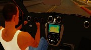 Lada Granta Taxi para GTA San Andreas miniatura 6