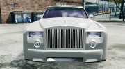 Rolls Royce Phantom Sapphire Limousine - Disco Limo for GTA 4 miniature 6
