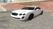 Bentley Continental SS para GTA Vice City miniatura 3