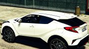 2017 Toyota C-HR для GTA 5 миниатюра 3