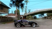 Chevrolet Corvette C6 Police Сержант Кросс (NFS MW) для GTA San Andreas миниатюра 5