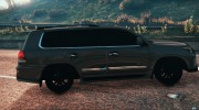 2014 Lexus LX 570 для GTA 5 миниатюра 3