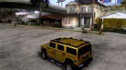 AMG H2 HUMMER TAXI para GTA San Andreas miniatura 3