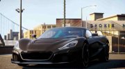 2019 Rimac C Two para GTA 4 miniatura 5