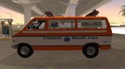 Dodge Tradesman B-200 1976 Ambulance para GTA San Andreas miniatura 5