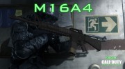 M16A4 From Call of Duty Modern Warfare Remastered para GTA San Andreas miniatura 4