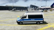 Mercedes Sprinter German Police for GTA 4 miniature 2