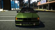 1998 BMW E36 - Green Army by Hazzard Garage para GTA San Andreas miniatura 3