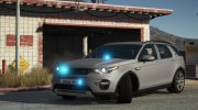 Land Rover Discovery Sport Unmarked for GTA 5 miniature 1