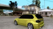 BMW X5М Gold para GTA San Andreas miniatura 3