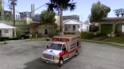 Ford E-350 Ambulance v2.0 для GTA San Andreas миниатюра 1