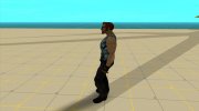 Postal dude в камуфляжной майке 9 для GTA San Andreas миниатюра 3