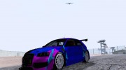 Audi S3 для дрифта для GTA San Andreas миниатюра 8