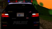 GTA 5 Vapid Police Interceptor v2 для GTA San Andreas миниатюра 5