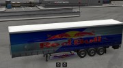 Redbull Trailer by LazyMods для Euro Truck Simulator 2 миниатюра 3