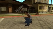 Катана с российскими номерными знаками for GTA San Andreas miniature 4