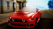 Ford Mustang GT 2015 Stock Tunable V1.0 для GTA San Andreas миниатюра 25