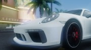 2018 Porsche 911 GT3 4.0 для GTA San Andreas миниатюра 6
