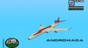 GTA V Cargo Plane для GTA San Andreas миниатюра 1