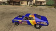 Chevy Nova NOS DRAG Beta для GTA San Andreas миниатюра 2