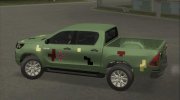 Toyota - Hilux AT 2023 ВСУ para GTA San Andreas miniatura 2