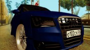 Audi A8 для GTA San Andreas миниатюра 2