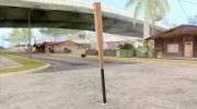 Baseball Bat для GTA San Andreas миниатюра 5