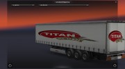 Titan Trailer для Euro Truck Simulator 2 миниатюра 2