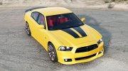 Dodge Charger SRT8 Super Bee (LD) 2012 для BeamNG.Drive миниатюра 6