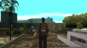 New bro in black clotch для GTA San Andreas миниатюра 3