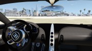 2017 Bugatti Chiron (Retexture) 4.0 для GTA 5 миниатюра 11