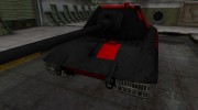 Черно-красные зоны пробития E-100 for World Of Tanks miniature 1