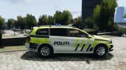 Volkswagen Passat - Norwegian Police Edition 2012 для GTA 4 миниатюра 5