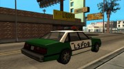 LSPD Police Car для GTA San Andreas миниатюра 3