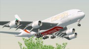 Airbus A380-800 Emirates (A6-EDH) for GTA San Andreas miniature 7