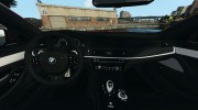 BMW M5 2012 for GTA 4 miniature 5