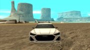 2020 Audi RS7 para GTA San Andreas miniatura 8