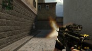Anti-vision M4 SOPMOD - woodland camo para Counter-Strike Source miniatura 2