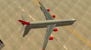 Airbus A340-600 Virgin Atlantic для GTA San Andreas миниатюра 5