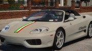 2000 Ferrari 360 Spider V1.3 para GTA 4 miniatura 1