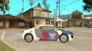 Audi R8 Police Indonesia для GTA San Andreas миниатюра 5