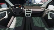 Dacia Logan Facelift Taxi для GTA 4 миниатюра 7