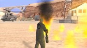 Flame Thrower HD для GTA San Andreas миниатюра 3