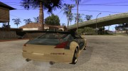 Nissan 350Z Chay from FnF 3 для GTA San Andreas миниатюра 4