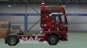 Скин Winter для MAN TGX for Euro Truck Simulator 2 miniature 5
