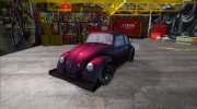 Volkswagen Beetle Racing для GTA San Andreas миниатюра 2